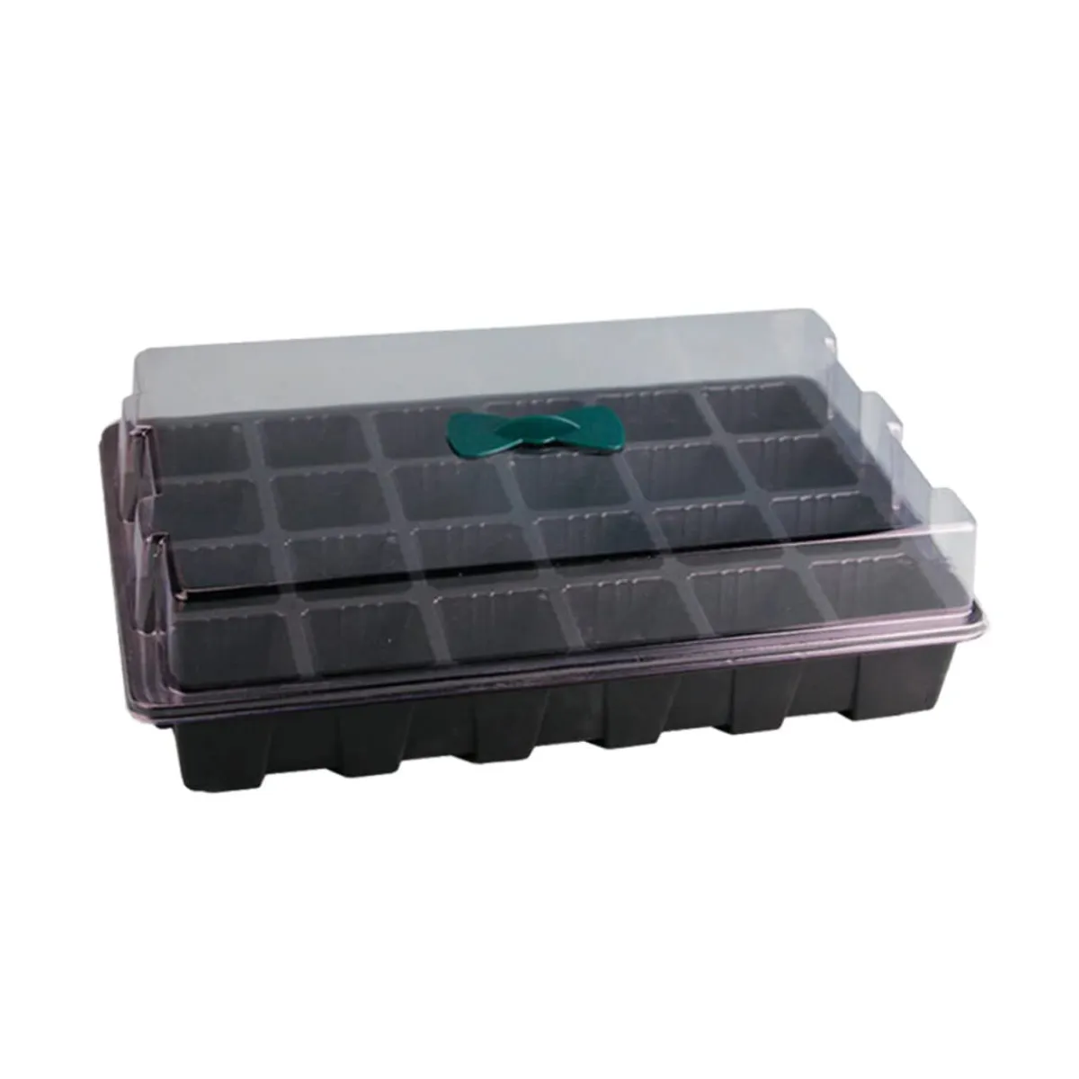 Potted greenhouse planting tray garden tray hydroponic plant startup tray micro green tray vegetable tray nursery potted