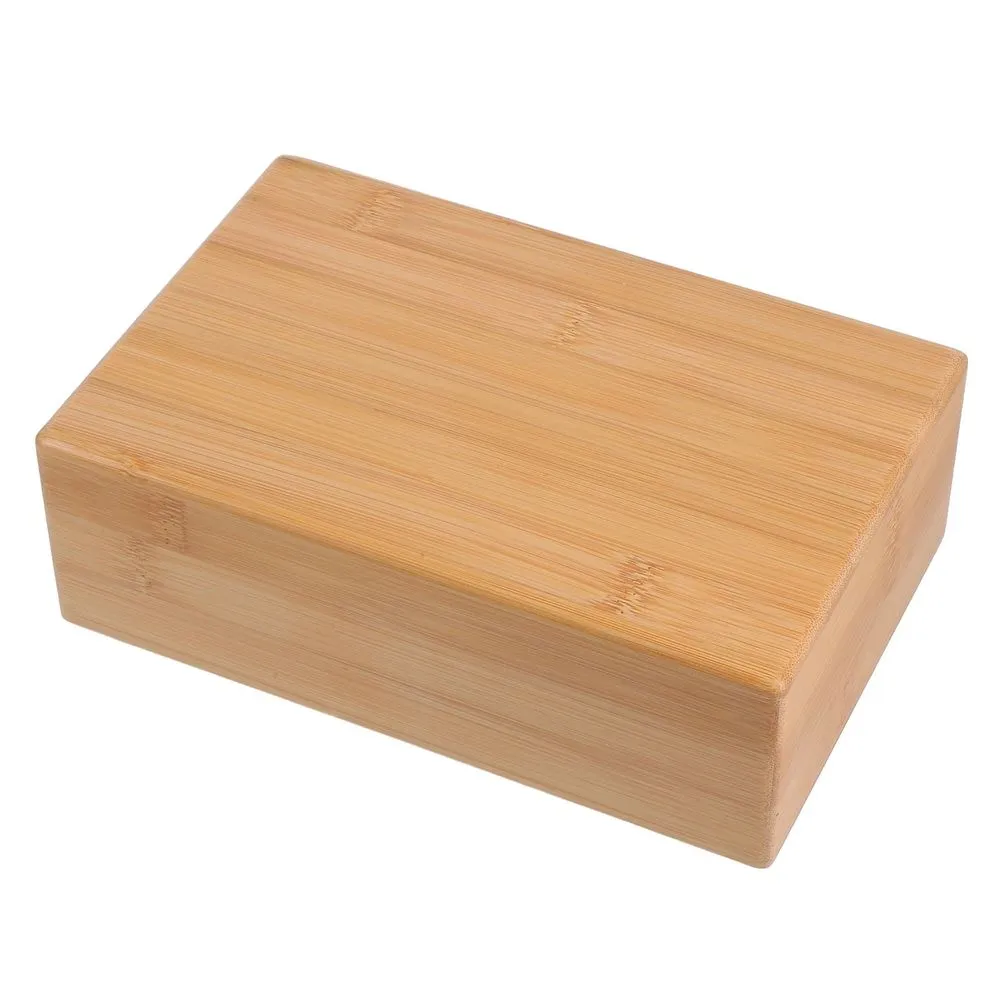 Yoga Equipment Wood Block for 1Pc 9.1x5.9x3in - Unbranded